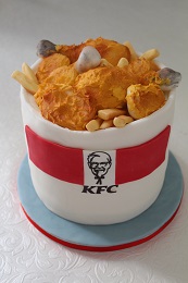 kfc bucket cake